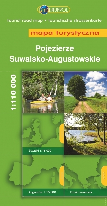 POJEZIERZE SUWALSKO-AUGUSTOWSKIE mapa turystyczna 1:110 000 DAUNPOL (1)