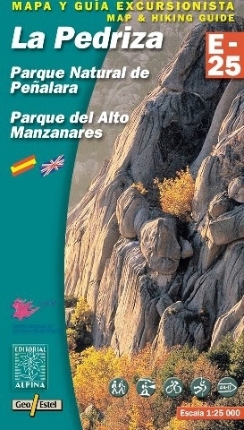 LA PEDRIZA - PENALARA NP - ALTO MANZANARES NP mapa turystyczna 1:25 000 ALPINA EDITORIAL (1)