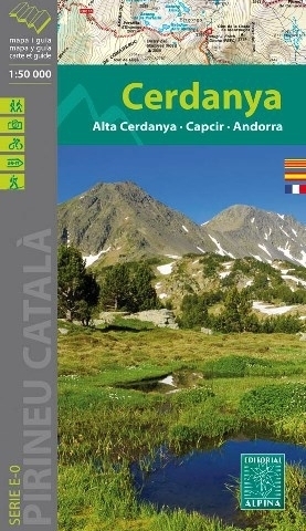 CERDANYA - ALTA CERDANYA - CAPCIR - ANDORRA mapa turystyczna 1:50 000 ALPINA EDITORIAL (1)