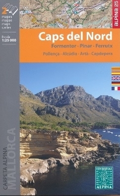 CAPS DEL NORD mapa turystyczna 1:25 000 ALPINA (1)