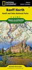 BANFF PÓŁNOC - BANFF I YOHO NP 901 Banff North - Banf and Yoho NP wodoodporna mapa turystyczna 1:100 000 NATIONAL GEOGRAPHIC (1)