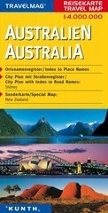 AUSTRALIA mapa samochodowa 1:4 000 000 TM KUNTH (1)