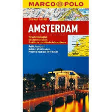 AMSTERDAM laminowany plan miasta 1:15 000 MARCO POLO (1)