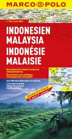 INDONEZJA MALEZJA mapa 1:2 000 000 MARCO POLO