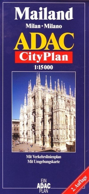 MEDIOLAN plan miasta 1:15 000 ADAC (1)