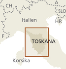 TOSKANIA mapa 1:200 000 REISE KNOW HOW (3)