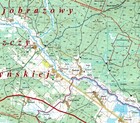 PUSZCZA KNYSZYŃSKA WSCHÓD mapa laminowana 1:50 000 TD (2)