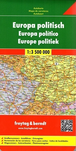 EUROPA mapa polityczna 1:3 500 000 FREYTAG&BRENDT (1)