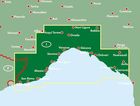 LIGURIA WŁOSKA RIWIERA GENUA mapa 1:150 000 FREYTAG & BERNDT (4)