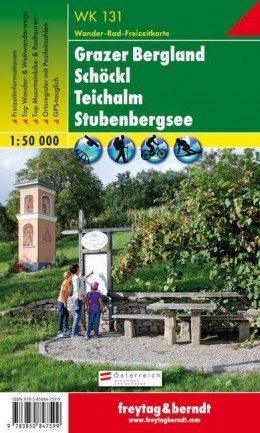 GRAZER BERGLAND - SCHOCKL - TEICHALM - STUBENBERGSEE mapa turystyczna 1:50 000 FREYTAG & BERNDT (1)