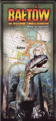 BAŁTÓW w krainie dinozaurów mapa turystyczna 1:25 000 CARTOMEDIA (1)