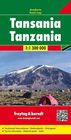 TANZANIA mapa 1:1 300 000 FREYTAG & BERNDT (1)