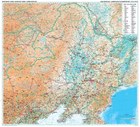 CHINY PÓŁNOCNO-WSCHODNIE cz. 3 mapa geograficzna  GIZIMAP (6)