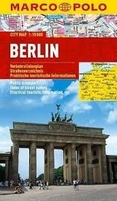 BERLIN laminowany plan miasta 1:15 000 MARCO POLO (1)