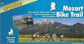 MOZART BIKE TRAIL GERMANY AUSTRIA atlas rowerowy BIKELINE