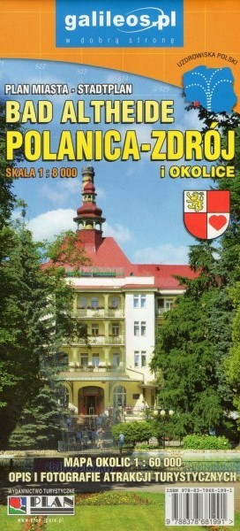 POLANICA-ZDRÓJ I OKOLICE 1:8 000 STUDIO PLAN
