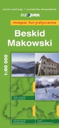 BESKID MAKOWSKI mapa turystyczna 1:90 000 EUROPILOT (1)