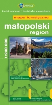 MAŁOPOLSKI REGION mapa turystyczna 1:240 000 DAUNPOL (1)