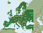 EUROPA POLITYCZNA DUŻY FORMAT mapa ścienna tablica w metalowej ramie 1:2 600 000 FREYTAG & BERNDT (4)