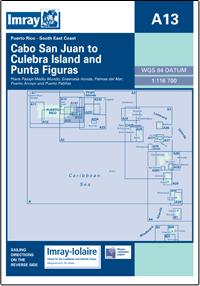A13 Cabo San Juan to Culebra Is - Punta Figuras mapa morska 1:116 700 IMRAY (1)