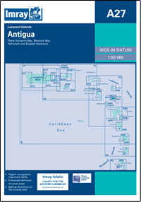 A27 Antigua wybrzeże mapa morska 1:50 000 IMRAY (1)