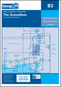 B3 GRENADYNY THE GRENADINES mapa morska 1:200 000 IMRAY (1)