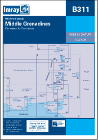 B31 Grenadyny Środkowe mapa morska 1:32 500 IMRAY