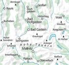 16 BAD GASTEIN mapa turystyczna 1:35 000 KUMMERLY + FREY (2)