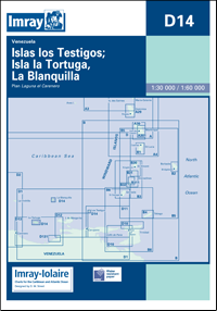 D14 Islas los Testigos - Isla la Tortuga - la Blanquilla mapa morska IMRAY (1)