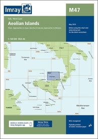 M47 WYSPY LIPARYJSKIE Aeolian Islands mapa morska 1:140 000 IMRAY