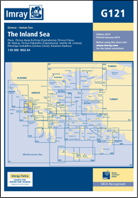 G121 Morze Śródlądowe mapa morska 1:95 000 IMRAY (1)