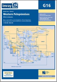 G16 Zachodni Peloponez mapa morska 1:190 000 IMRAY (1)