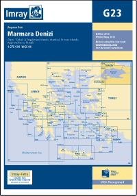G23 Morze Marmara mapa morska 1:275 000 IMRAY (1)