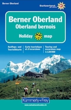 BERNER OBERLAND mapa turystyczna 1:120 000 HOLIDAY KUMMERLY & FREY (1)