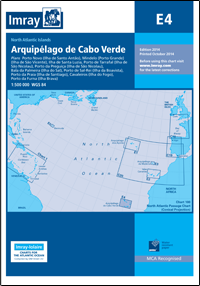E4 REPUBLIKA ZIELONEGO PRZYLĄDKA Arquipelago de Cabo Verde mapa morska 1:500 000 IMRAY (1)