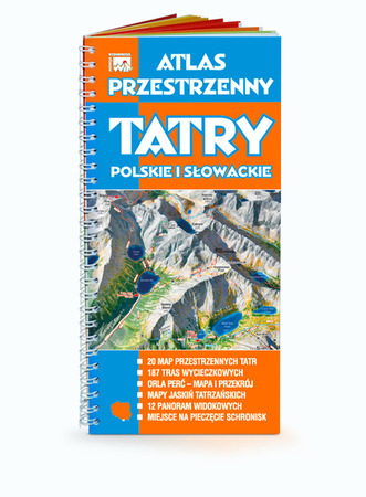 TATRY Atlas przestrzenny TATRY Polskie i Słowackie WIT (1)