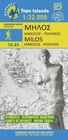MILOS MELOS mapa turystyczna 1:32 000 ANAVASI (1)