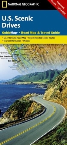 U.S. SCENIC DRIVES mapa samochodowa National Geographic (1)
