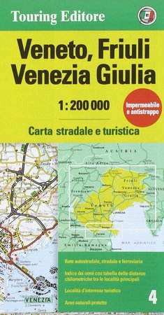 WENECJA EUGANEJSKA mapa samochodowa 1:200 000 TOURING EDITORE (1)