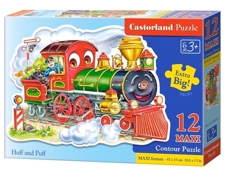HUFF AND PUFF - PUZZLE 12 MAXI - CASTORLAND (1)
