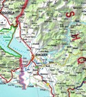Chorwacja Słowenia, Bośnia laminowana mapa samochodowa 1:750 000 EXPRESSMAP (3)