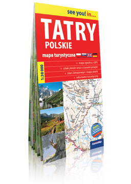 TATRY POLSKIE papierowa mapa turystyczna 1:30 000 EXPRESSMAP