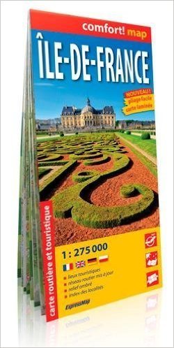 ILE-DE-FRANCE laminowana mapa turystyczna 1:275 000 EXPRESSMAP (1)