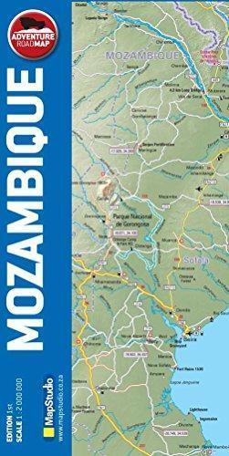 MOZAMBIK MAPA SAMOCHODOWA 1:2 000 000 MAPSTUDIO (1)