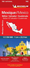 MEKSYK mapa 1:2 350 000 MICHELIN 2023