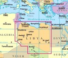 LIBIA mapa samochodowa 1:1 750 000 (Libya Road Map) GIZIMAP (4)