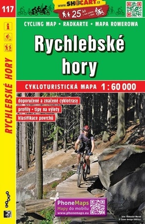117 GÓRY RYCHLEBSKIE CZECHY mapa turystyczna rowerowa 1:60 000 SHOCART (1)