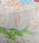 GRUZJA nr 3 BARISAKHO ROSHKA JUTA ASA GORGE laminowana mapa trekkingowa 1:50 000 GEOLAND (3)