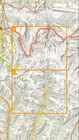 GRUZJA nr 3 BARISAKHO ROSHKA JUTA ASA GORGE laminowana mapa trekkingowa 1:50 000 GEOLAND (6)