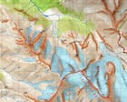 GRUZJA nr 10 MT. USHBA MESTIA laminowana mapa trekkingowa 1:50 000 GEOLAND (5)